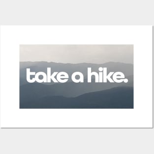 Take a Hike Mountainscape Posters and Art